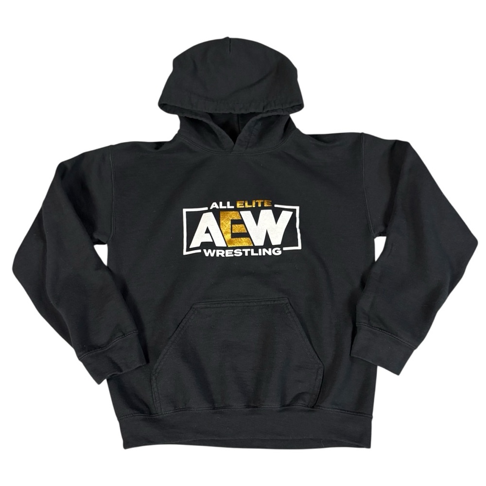 All Elite Wrestling AEW Is Jericho Black Pullover Gildan Hoodie Small